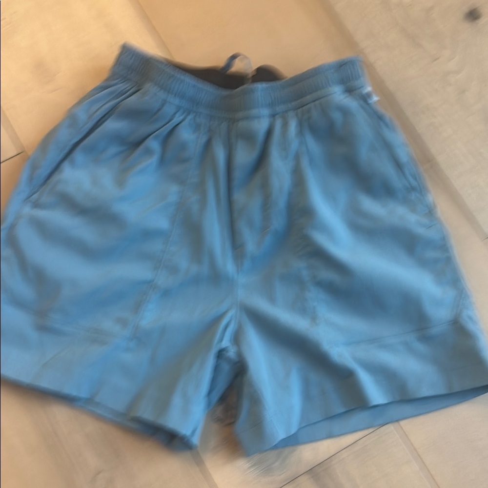 Lululemon Bowline 5” Ripstop Blue Athletic Shorts Relaxed Fit